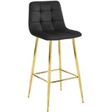  ARCETO stolac - crni baršun / ZLATNE noge x 4 | shoptok.hr
