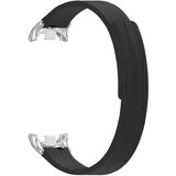 INF Združljiv s Xiaomi 10 Magnetni pašček za uro - Silikonski, 12mm priklop Black, (5000079383) | Shoptok.si