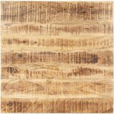 Stolna ploča od masivnog drva manga 25 - 27 mm 70 x 70 cm | shoptok.hr
