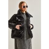 Bianco Lucci Women's Judge Collar Chine Down Coat 2373 | Shoptok.si