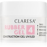 Claresa Rubber Gel Construction Gel UV/LED gel lak za produženje noktiju nijansa 04 45 g | shoptok.hr