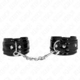 Kink Okovi Za Zapestje Shiny Neoprene Black | Shoptok.si