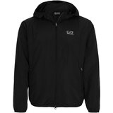 Ea7 Emporio Armani Prijelazna jakna crna / prljavo bijela | shoptok.hr