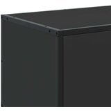 TV ormarić crni 160x35x41 cm Konstruirano drvo i metal | shoptok.hr