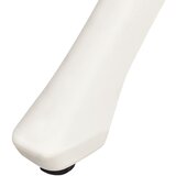  Vrtni stol bijeli 90 x 90 x 74 cm od lijevanog aluminija | shoptok.hr