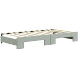  Dnevni krevet na razvlačenje svjetlosivi 90 x 190 cm baršunasti | shoptok.hr