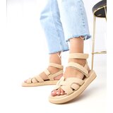  Beige ankle strap sandals Maimuna | ePonuda.com