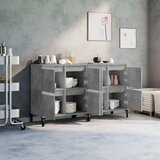 Komode 2 kom siva boja betona 60x35x70 cm od konstruiranog drva | shoptok.hr