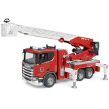 Bruder Vatrogasni kamion Scania Super 560R sa merdevinama, pumpom, zvučnim i svetlosnim efektima | Eponuda.com