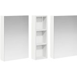  Set ormarića za kupaonicu s policom 3 pcs 100 x 10,5 x 60,5 cm | shoptok.hr