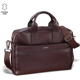 PRINC LEATHER Kožna torba za laptop Dollaro, 390x280x100mm, Braon | Eponuda.com