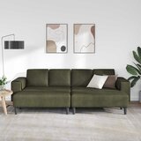  Kauč za dnevni boravak 3 pcs Maslinasto zelena | shoptok.hr