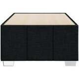 vidaXL Posteljni okvir črn 90x190 cm blago | Shoptok.si