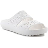 Crocs Nizki čevlji Classic Floral Cutout Bela Cene