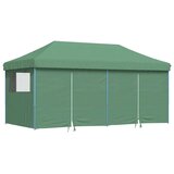 Šator za svadbe - šator za zabave Zelena 292 x 580 x 315 cm Oxford tkanina - Zelena s 4 bočna zida Da | shoptok.hr