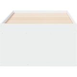  Okvir kreveta s pohranom Bijela 80 x 200 cm Konstruirano drvo | Eponuda.com