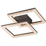 Just LIGHT. 14732-18 - LED plafonsko svetlo GLITRA LED/17,5W/230V crna Slike