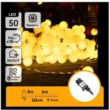 Aigostar LED spoljašnji dekorativni lanac 50xLED/3,6W/230V/8 funkcija 5m IP44 topla bela | Eponuda.com