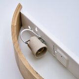  Zidna svetiljka OAK 1xE27/60W/230V hrast | Eponuda.com