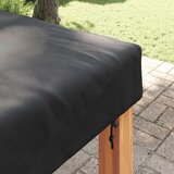  Pokrov za stol 142 x 142 x 15 cm Četvrtasti Vodootporan Crna | shoptok.hr