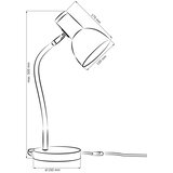  Stona lampa MIMI 1xE27/10W/230V ružičasta | Eponuda.com