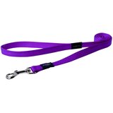 Rogz classic povodac za pse sa reflektujućim šavom xl — 25 mm / 1.2 m ljubičasta | Eponuda.com