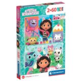 Clementoni Puzzle Gabby's Dollhouse 2 X 60, 24804 | Shoptok.si
