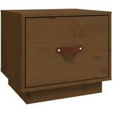 Maison Chic Nočna omarica - Nočna miza medeno rjava 40x34x35 cm trdna borovina, (21688120) Cene