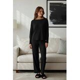 TRENDYOLMILLA Ženski set pidžame Thmaw21Pt0684, Crni | Eponuda.com