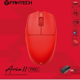  Mis Wireless Gaming Fantech XD7V2P Aria II PRO crveni | Eponuda.com