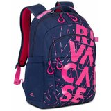  Ruksak RivaCase 30L Heide 5430 dark blue/pink Urban backpack | shoptok.hr