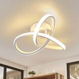 Nettlife moderna bela LED stropna svetilka 3000K toplo bela hodnik 17W majhna spalnica geometrijski dizajn za dnevno sobo kuhinjo, (22111369) Cene