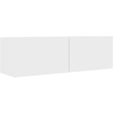 vidaXL TV omarice 4 kosi bele 100x30x30 cm iverna plošča | Shoptok.si