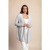 Fenzy Kardigan Dugih Rukava, Siva | shoptok.hr