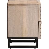  Noćni ormarići 2 kom 40x34x46 cm masivno izbijeljeno drvo manga | Eponuda.ba
