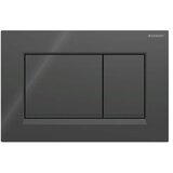 Geberit Sigma20 Square tipka za dvokoličinsku tehniku ispiranja crna/crna mat/crna 115.883.DW.1 | ePonuda.com