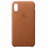 Apple iPhone X Leather Case - Saddle Brown MQTA2ZM/A maska za telefon | ePonuda.com