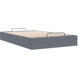  Okvir za krevet bez madraca tamnosivi 120x190 cm baršunasti | shoptok.hr