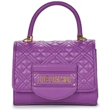 Love Moschino Ročne torbice QUILTED TAB Vijolična