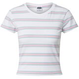 Urban Classics Majica modra / roza / bela | Shoptok.si