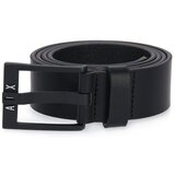 Emporio Armani Pasovi 20 Tongue Belt Črna Cene