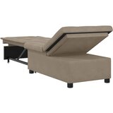  Krevet-sofa na razvlačenje Sivo-smeđa 194 x 67 x 82 cm | shoptok.hr