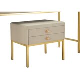 Mauro Ferretti Kozmetična miza iz masivnega bora 45x120 cm Luxury – | Shoptok.si