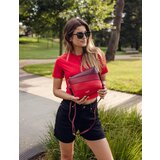 Vuch Coalie Striped Red Handbag | ePonuda.com