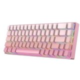 White Shark tastatura nunchaku (gk 007411) gaming mehanička / žična / rgb / hot-swap / anti-ghosting / 65% / pink Cene