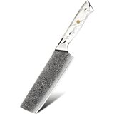 IZMAEL Damaskasti kuhinjski nož YU-37517 - Nakiri / Bijela Cijene