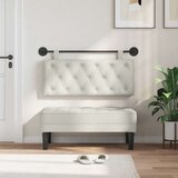  Držeće uzglavlje Zidne Krema 110 x 55 x 7 cm Baršun - Krema 100 cm bez LED | shoptok.hr