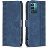 INORCO Ovitek denarnica za Nokia G11 4G/G21 4G, stojalo za telefon iz PU usnja z vtisnjenim vzorcem, (22035923) Cene