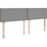  Krevet s oprugama i madracem svjetlosivi 180x200 cm od tkanine | shoptok.hr