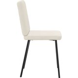  jedilni stoli 6 kosov krem žamet, (21828321) | Shoptok.si